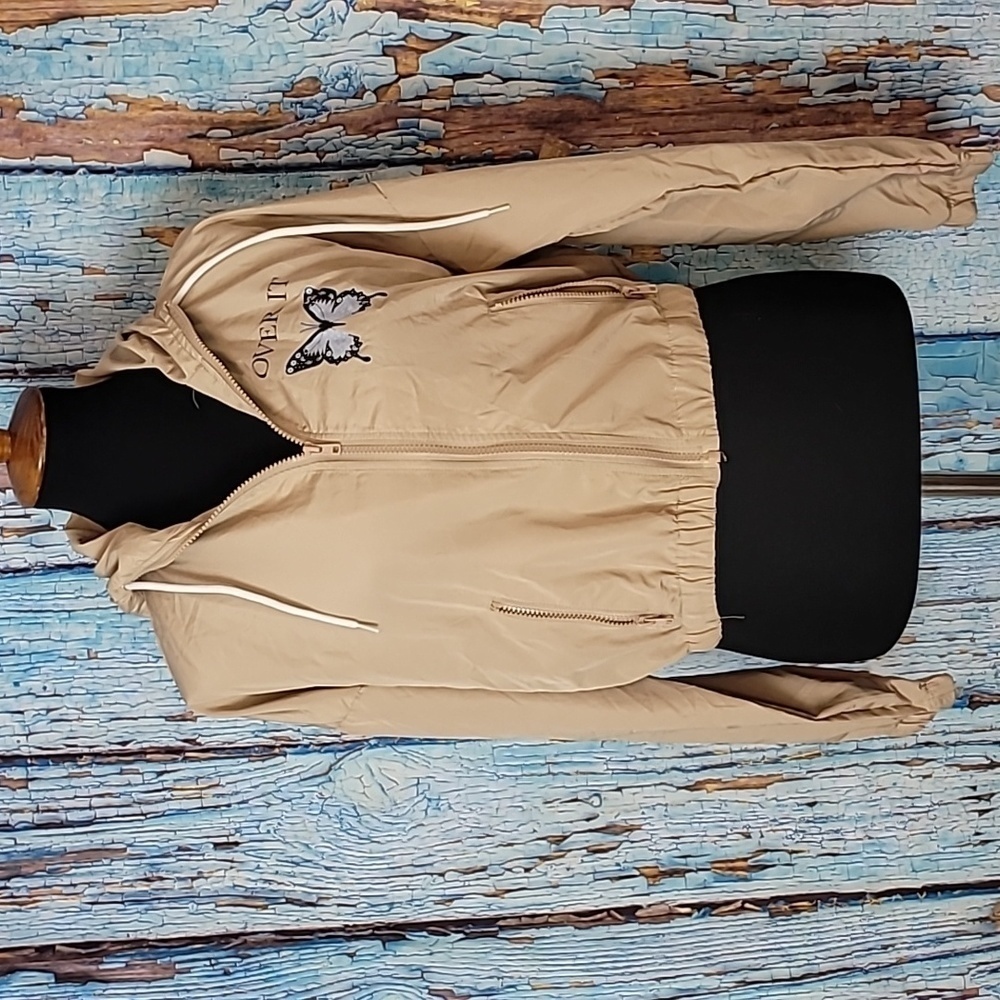 Orange Kiss Buttefly Over it Jacket